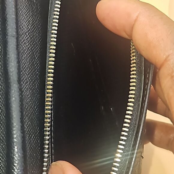 LOUIS VUITTON Brazza Damier Graphite Wallet Authentic Long - Picture 10 of 10